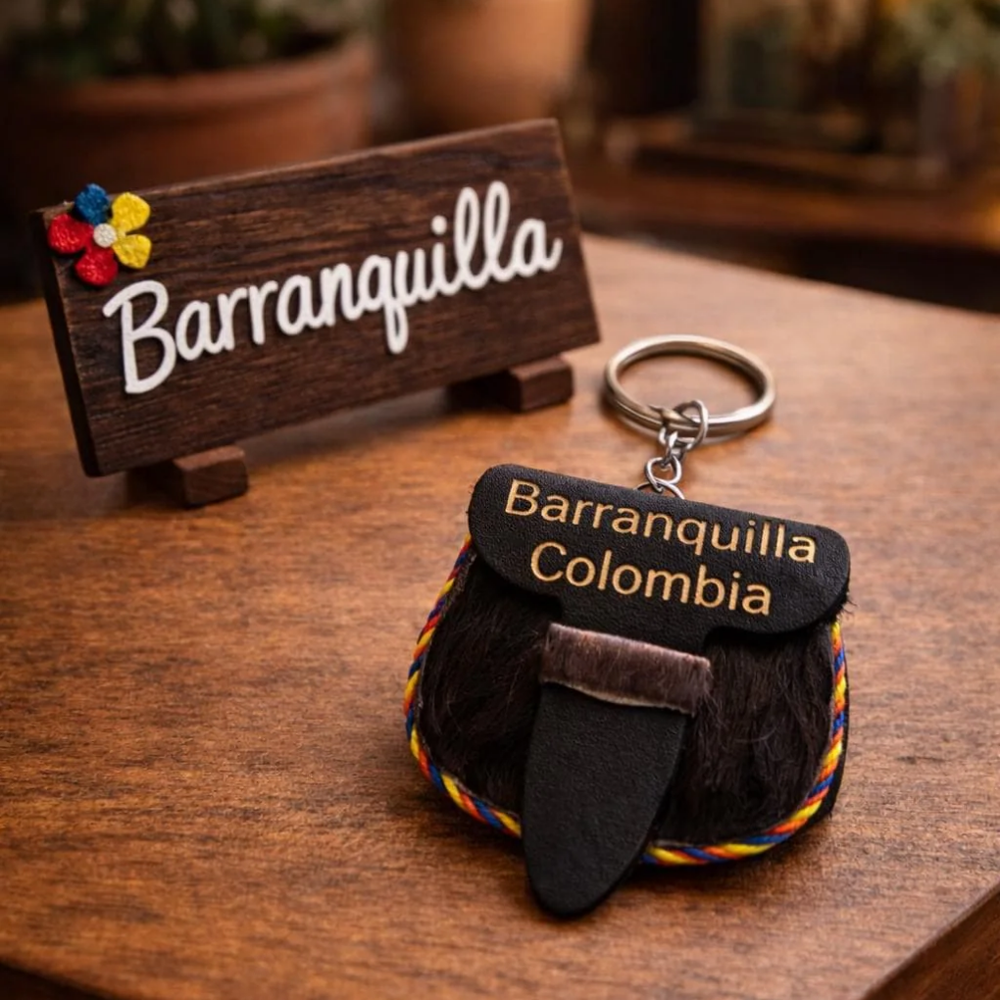 Handmade Leather Colombian Carriel Keychain – Mini Coin Purse
