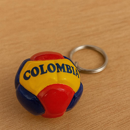 Handmade Soccer Colombia  Keychain | 2026 Football Souvenir