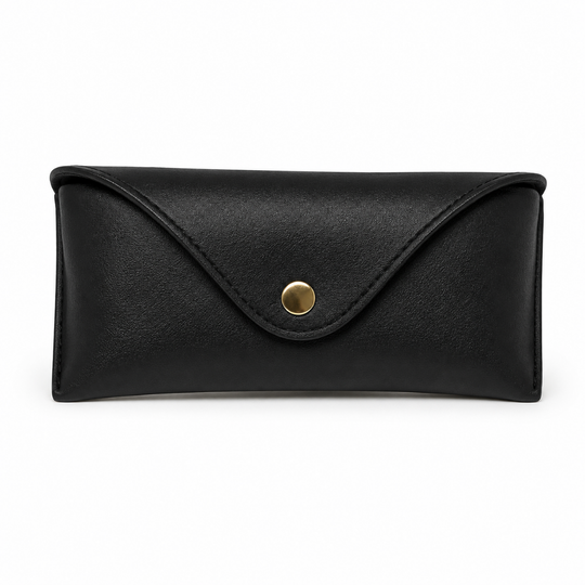 Handmade Leather Glasses Case – Protective Eyewear Pouch