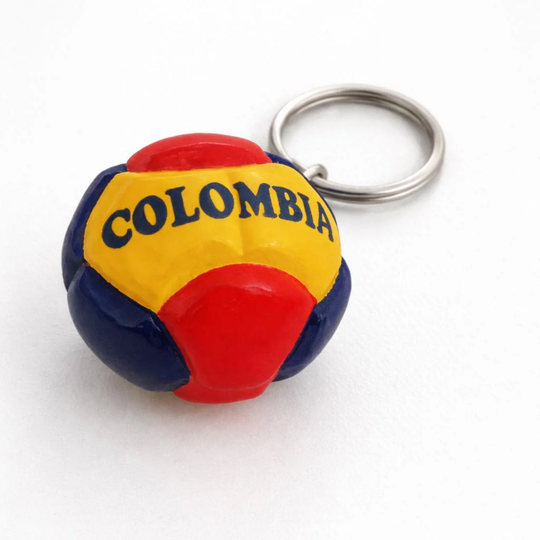 Handmade Soccer Colombia  Keychain | 2026 Football Souvenir