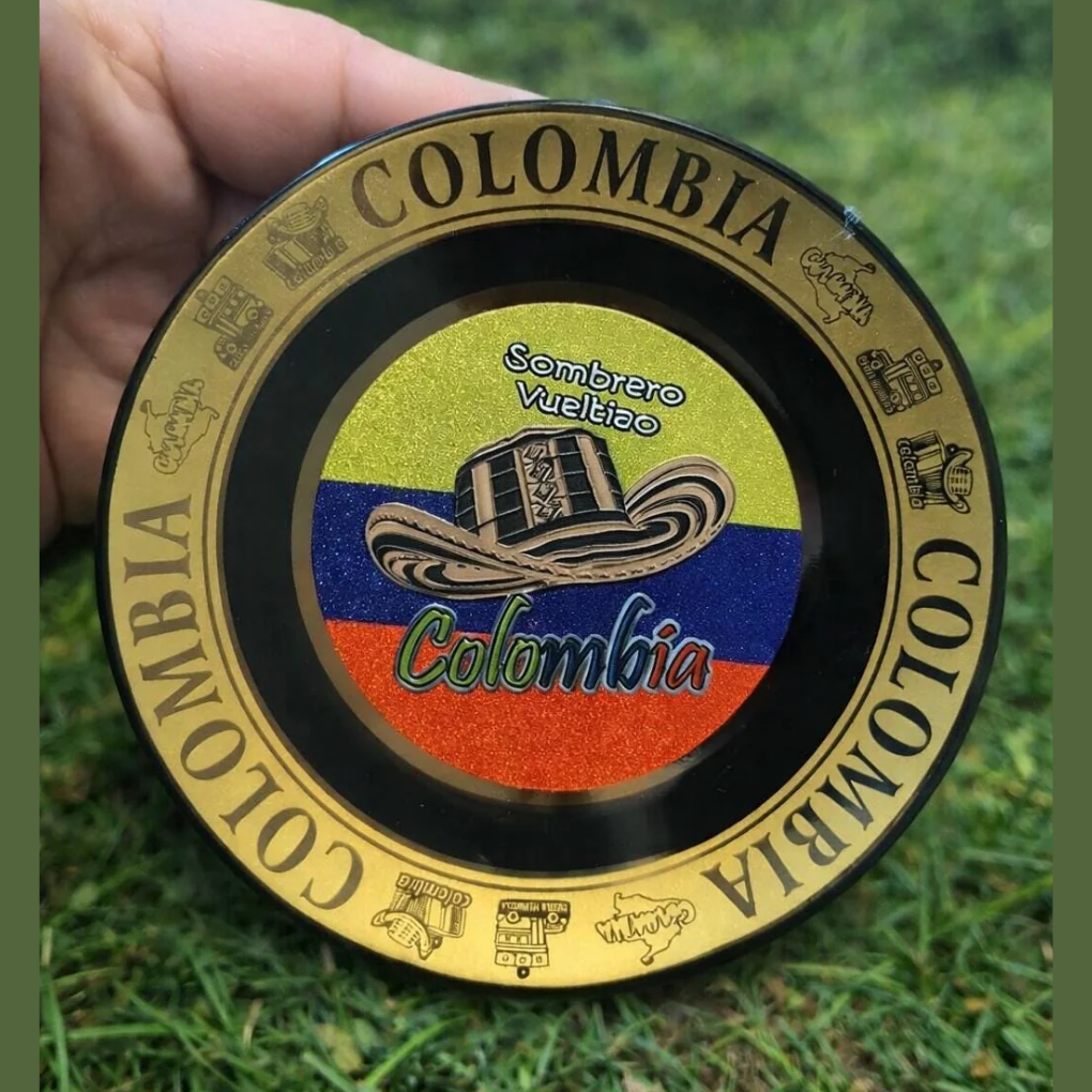 Handmade Colombian Sombrero Vueltiao Decorative Plate  | Cultural Home Decor
