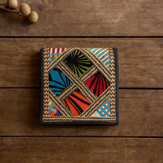 Handwoven Colombian Crossbody Bag – Wayuu Style Fiber Purse