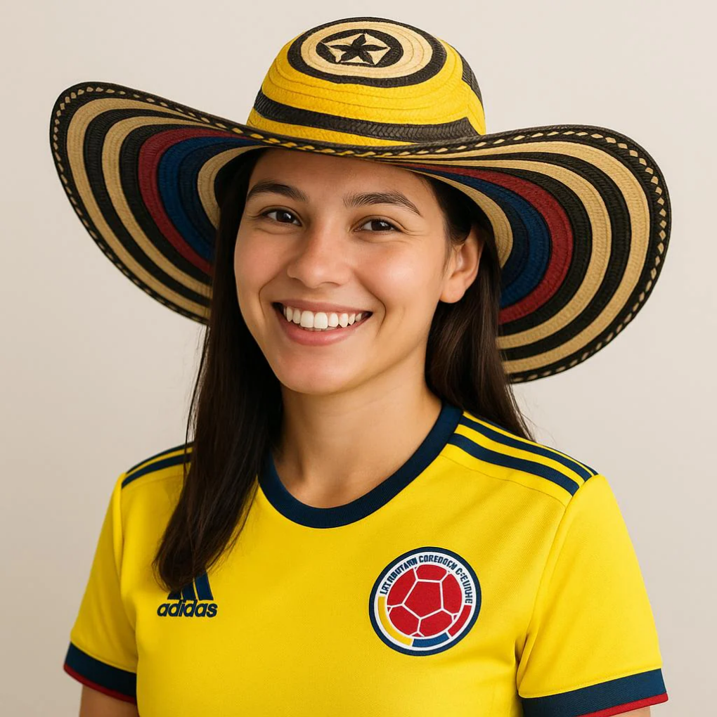 Colombian Vueltiao Hat Handmade | Caña Flecha Straw Hat | Traditional Sombrero