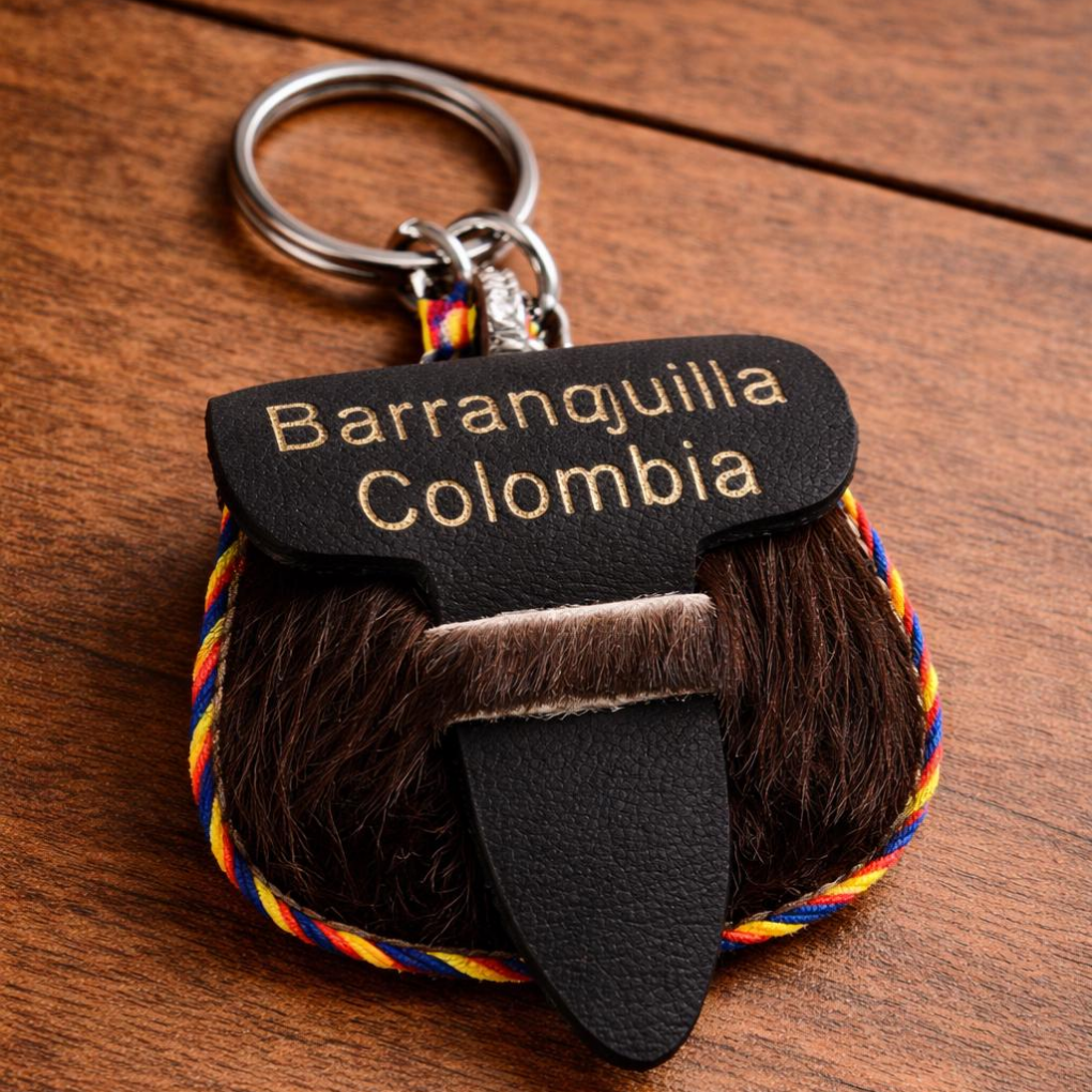 Handmade Leather Colombian Carriel Keychain – Mini Coin Purse