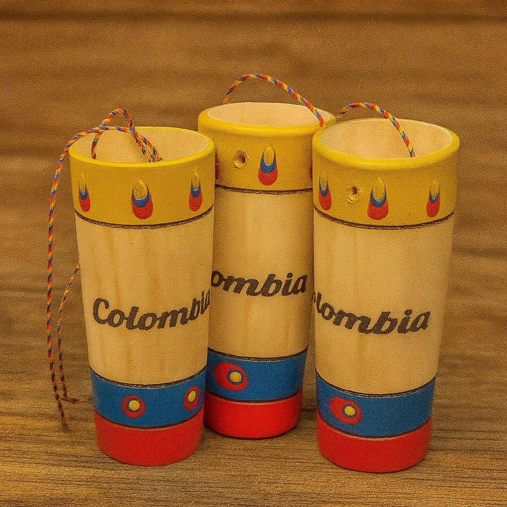 Hand-Painted Colombian Shot Glass | Artisan Aguardiente Cup