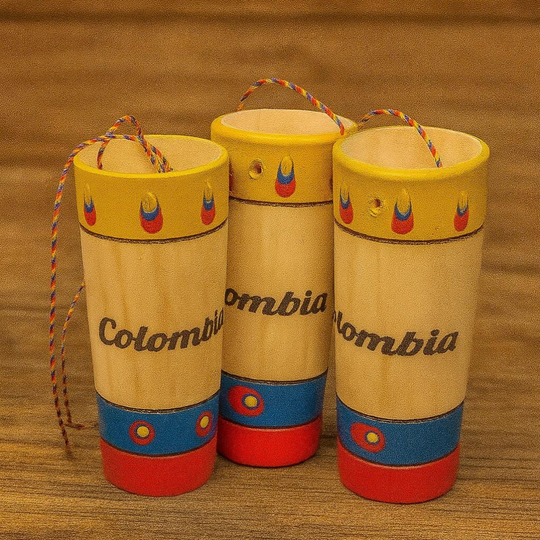 Hand-Painted Colombian Shot Glass | Artisan Aguardiente Cup