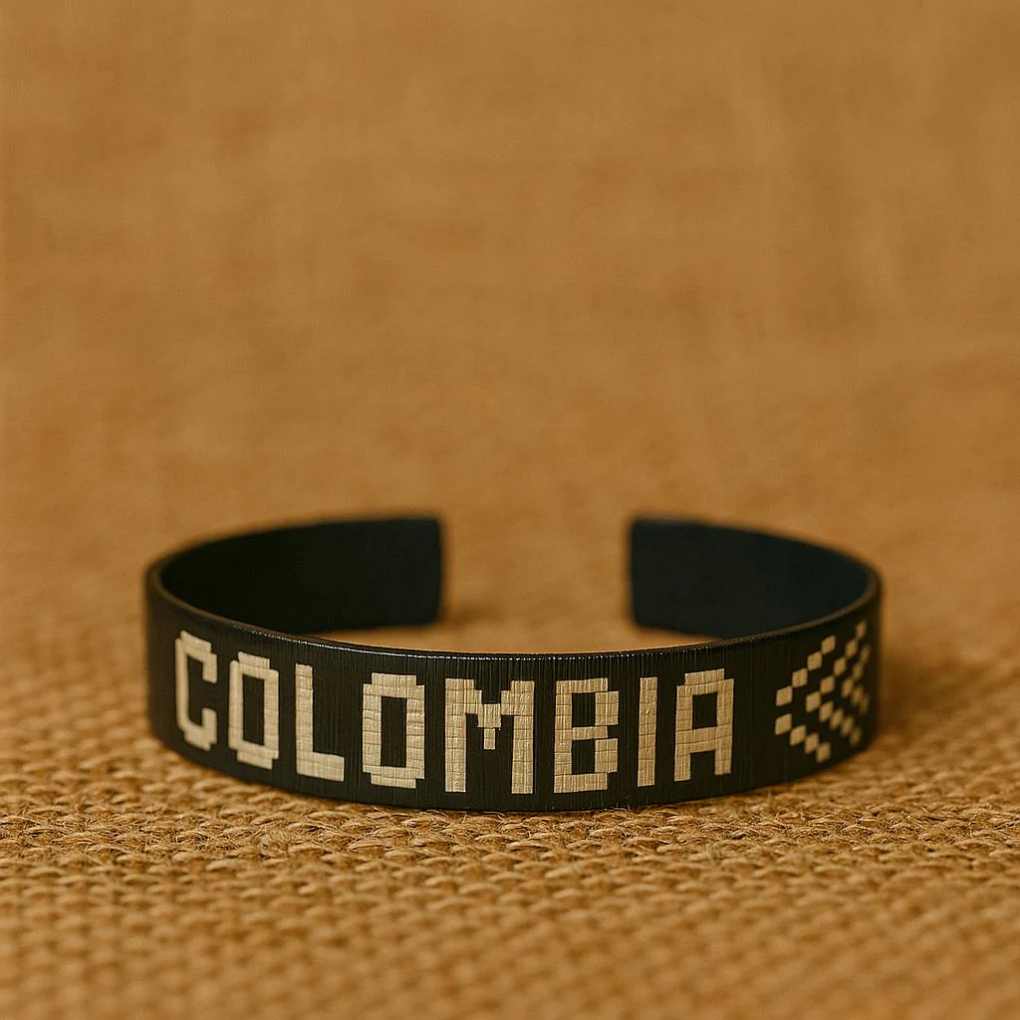 Colombia Bracelet | Colombian Flag Wristband | Soccer Fan Bracelet