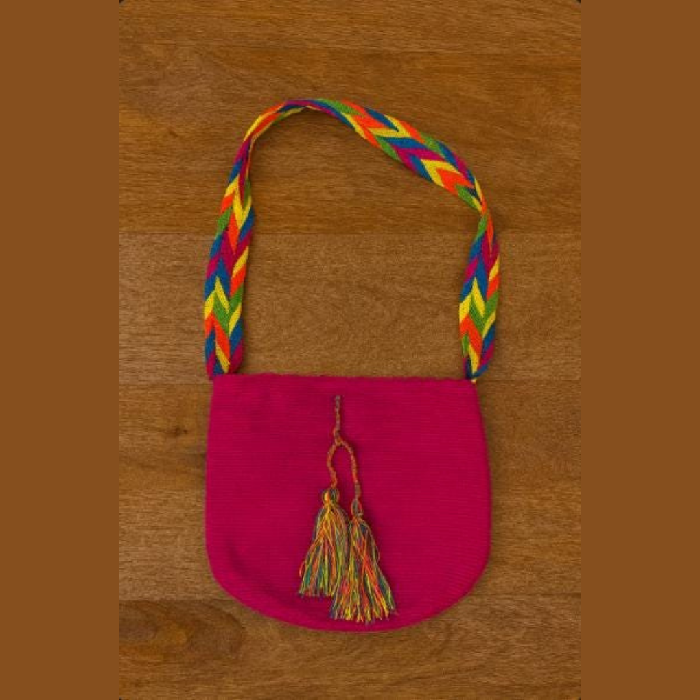 Wayuu Mochila Bag – Handmade Colombian Crossbody Purse