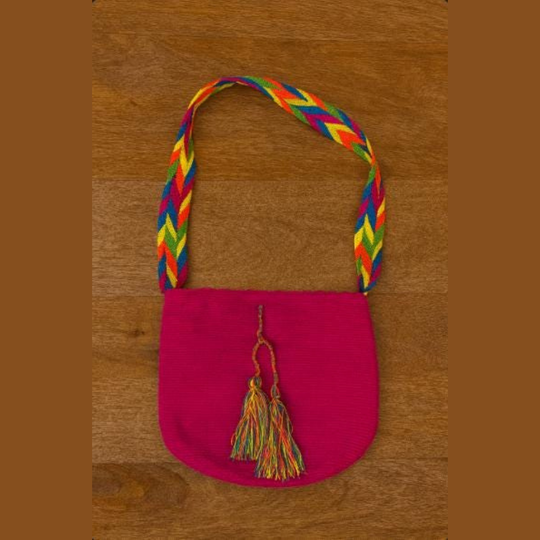 Wayuu Mochila Bag – Handmade Colombian Crossbody Purse