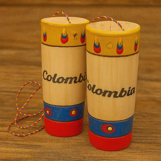 Hand-Painted Colombian Shot Glass | Artisan Aguardiente Cup