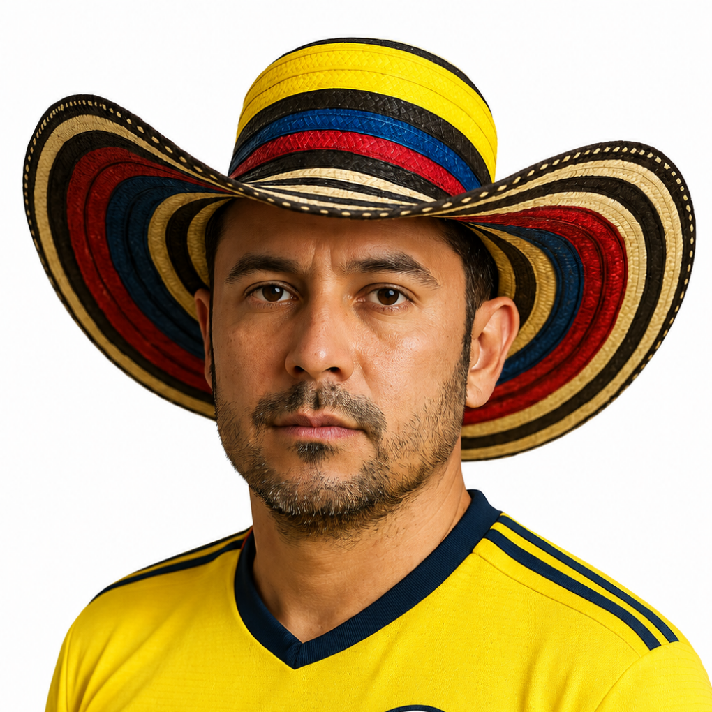 Colombian Vueltiao Hat Handmade | Caña Flecha Straw Hat | Traditional Sombrero