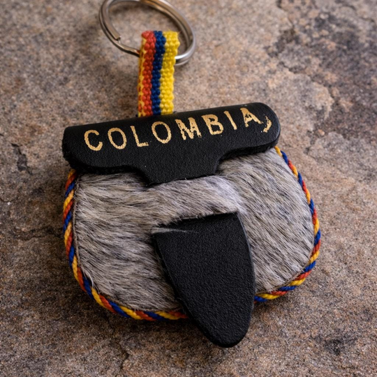 Handmade Leather Colombian Carriel Keychain – Mini Coin Purse