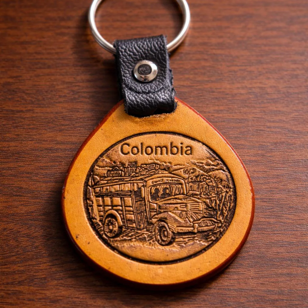Colombia Heritage Keychain