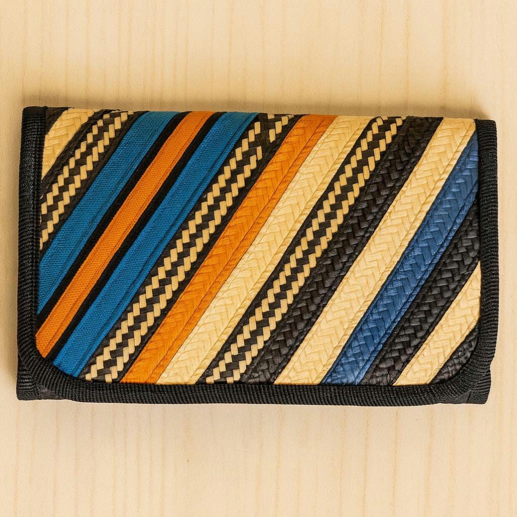 Handmade Caña Flecha Woven Wallet – Colombian Ethnic Clutch