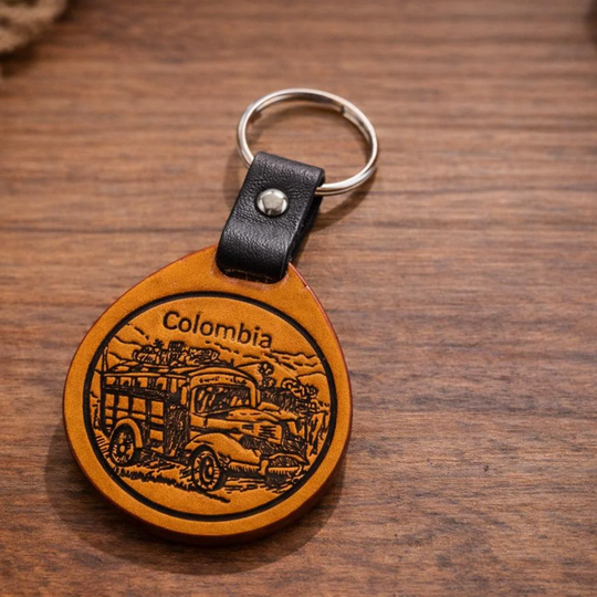 Arriero Leather Keychain