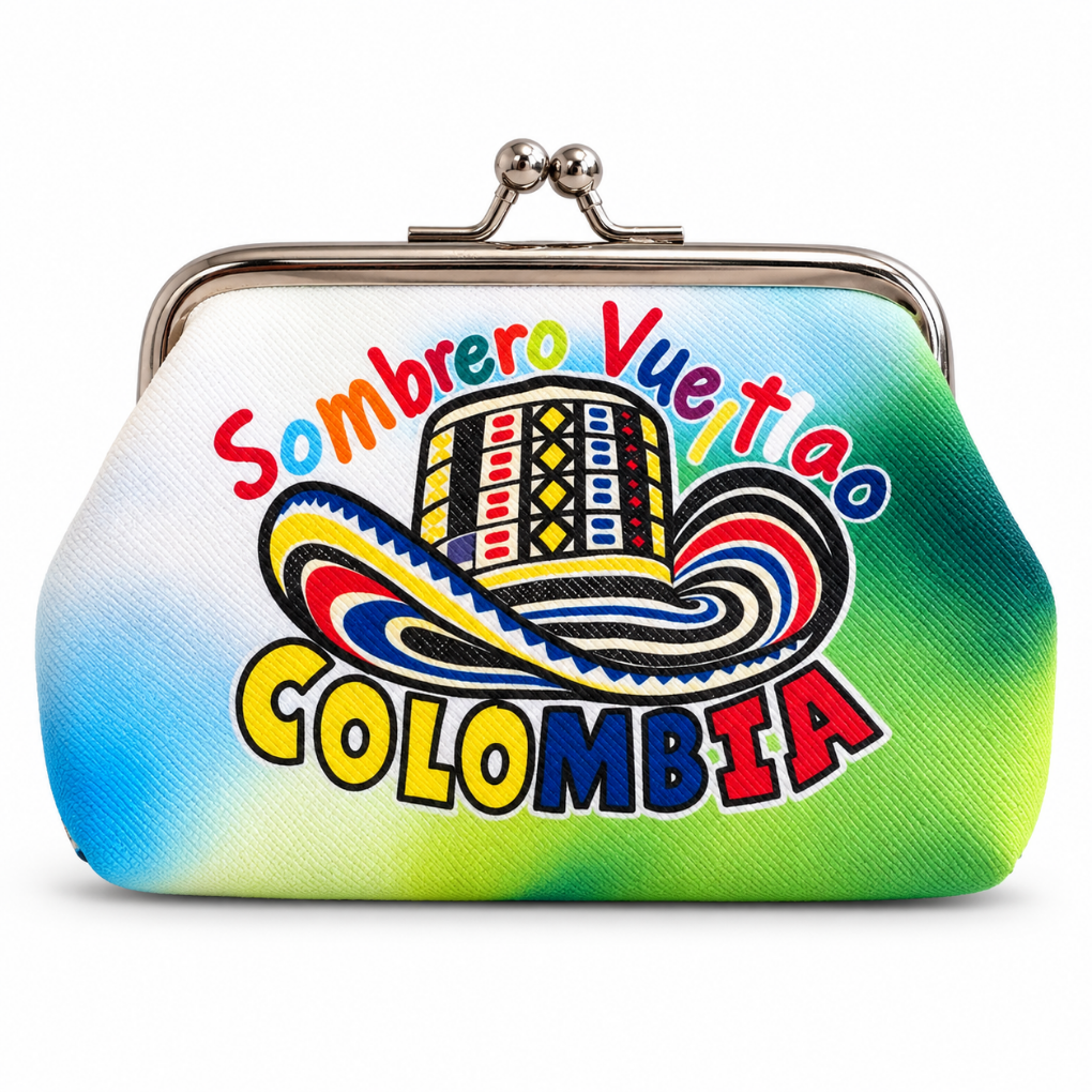 Colombian Sombrero Vueltiao coin purse souvenir wallet