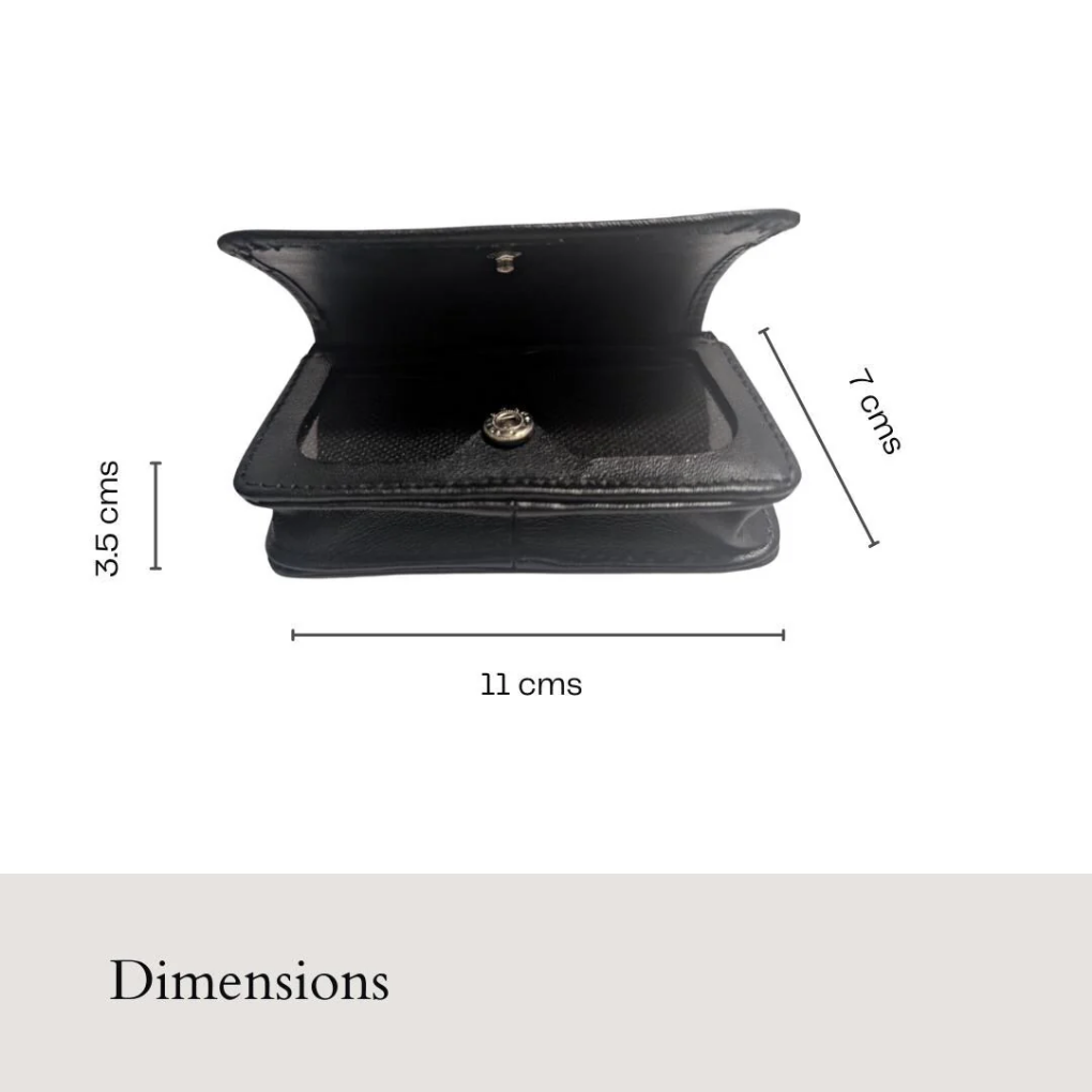 Handmade Leather Wallet with RFID Protection – Custom Engraved Gift
