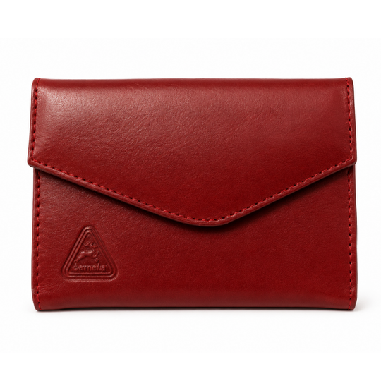 Handmade Colombian Leather Wallet | Artisan Bifold with Snap Closure