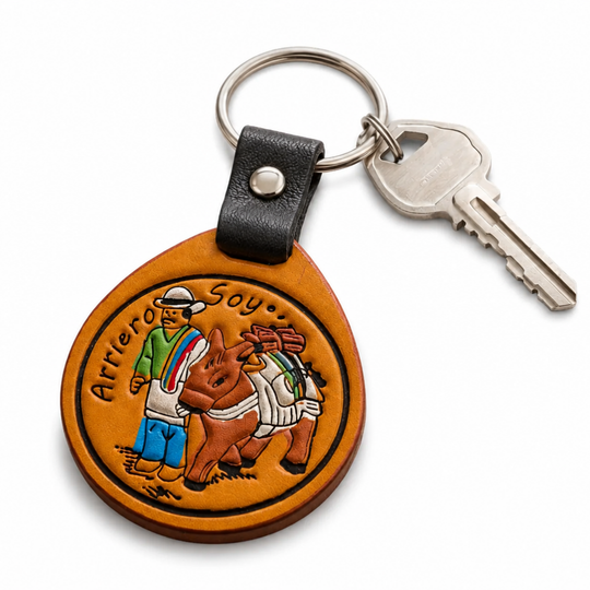 Arriero Leather Keychain