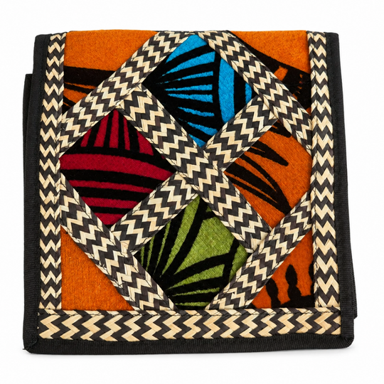 Handwoven Colombian Crossbody Bag – Wayuu Style Fiber Purse