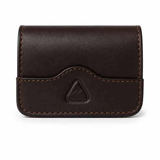 Handmade Leather Wallet with RFID Protection – Custom Engraved Gift