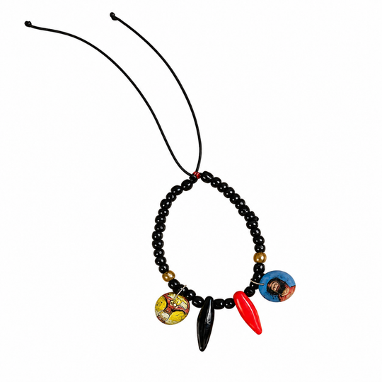 Handmade Azabache Baby Bracelet | Evil Eye Protection, Custom Charms