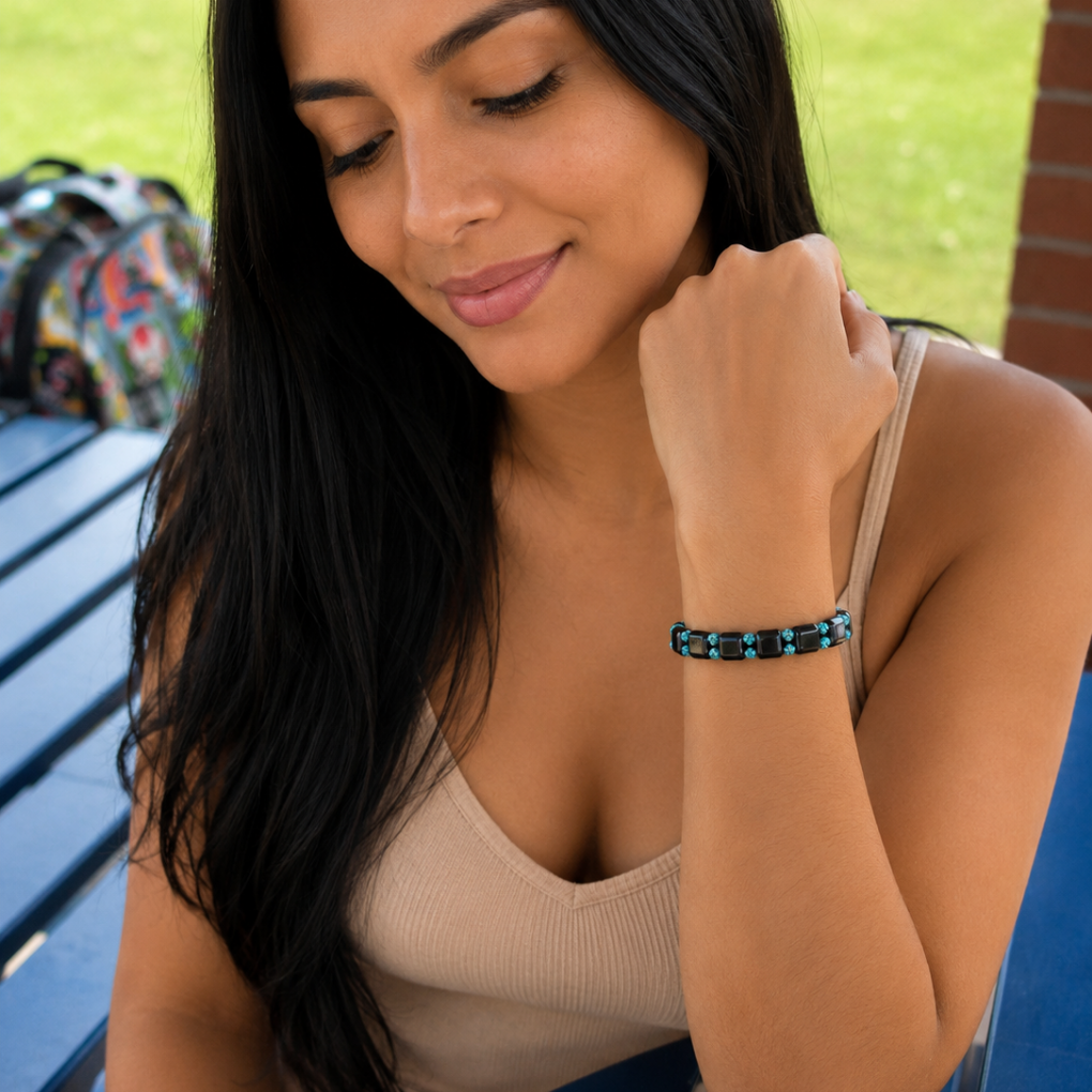 Handmade Beaded Bracelet | Adjustable Minimalist Bracelet | Unisex Artisan Jewelry