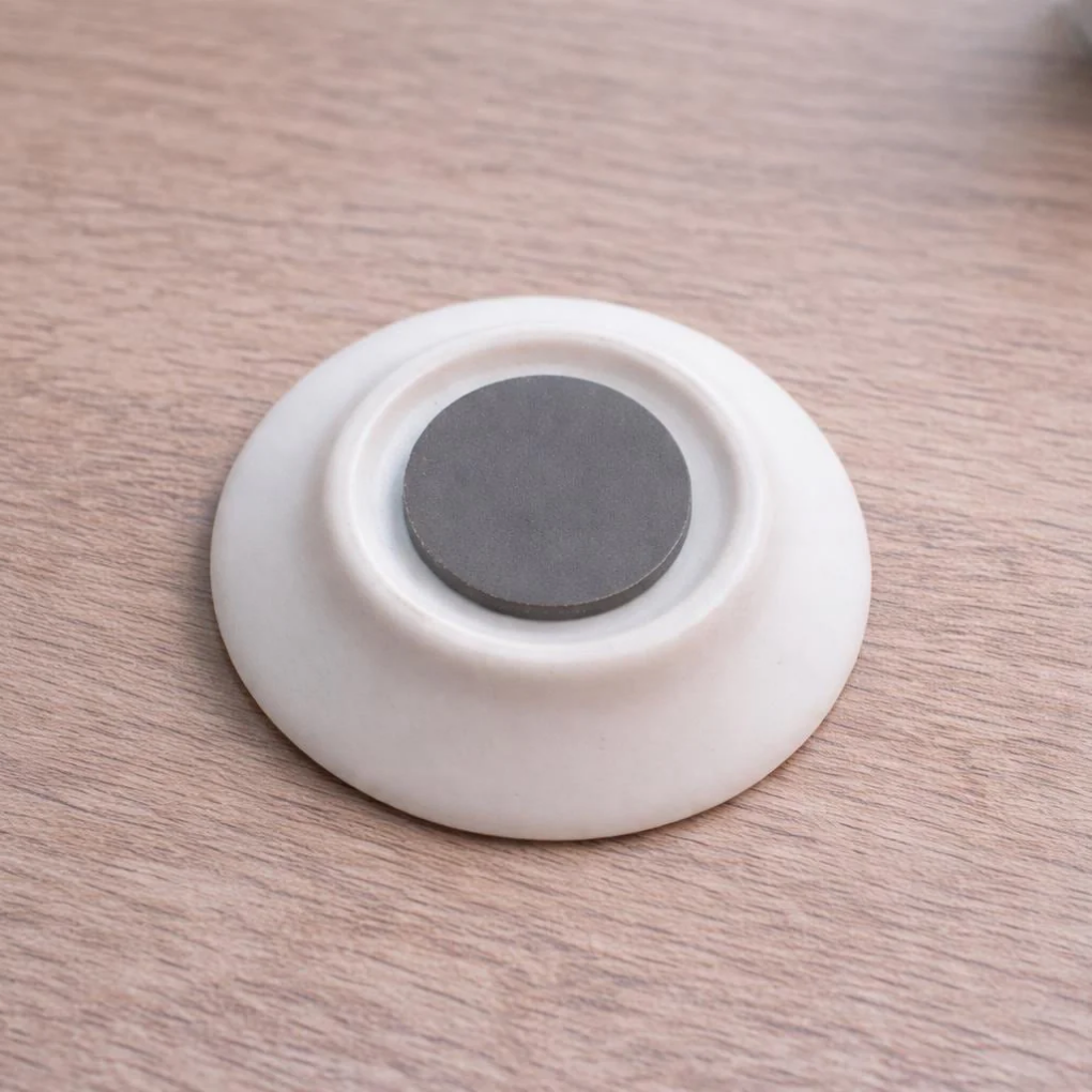 Handcrafted Colombian Porcelain Plate Magnet | Mini Folk Wall &amp; Fridge Decor
