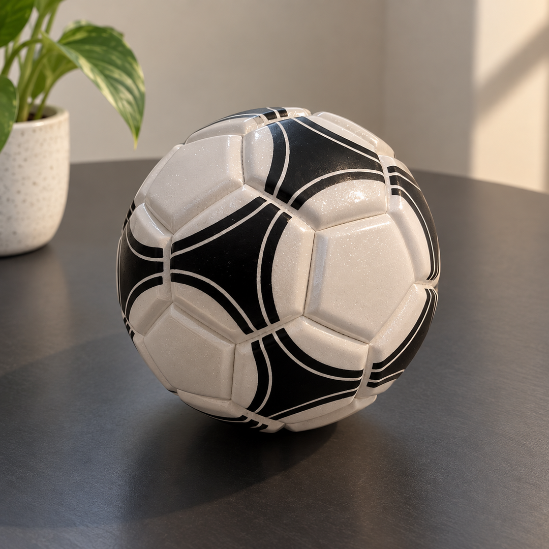 Spain 1982 collectible soccer ball handmade in Mongui, Boyaca, Colombia
