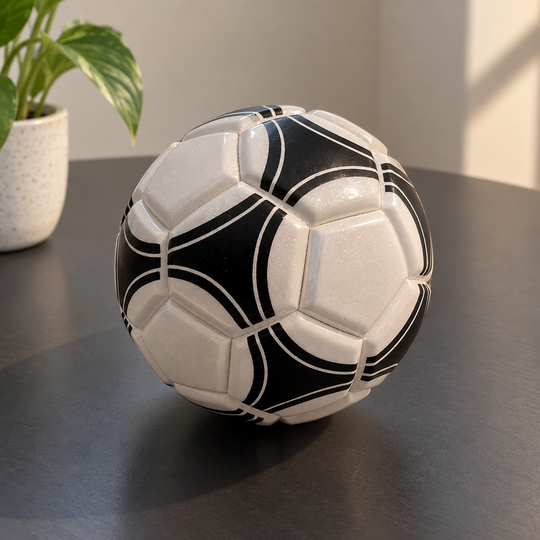 Spain 1982 collectible soccer ball handmade in Mongui, Boyaca, Colombia