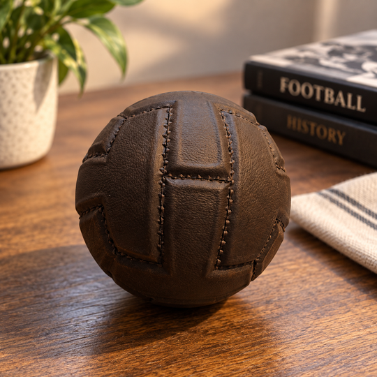 Uruguay 1930 collectible soccer ball handmade in Mongui, Boyaca, Colombia