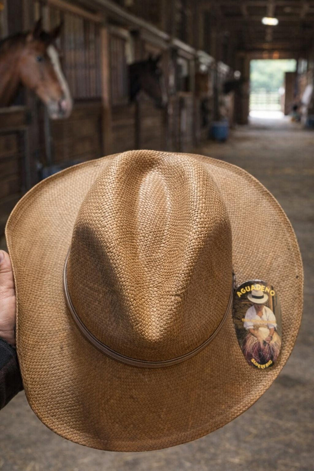Handmade Colombian Aguadeño Paisa Hat | Traditional Straw Hat for Men & Women | Authentic Artisan Heritage