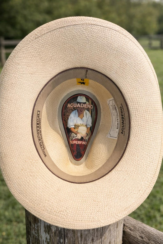 Handmade Colombian Aguadeño Paisa Hat | Traditional Straw Hat for Men &amp; Women | Authentic Artisan Heritage