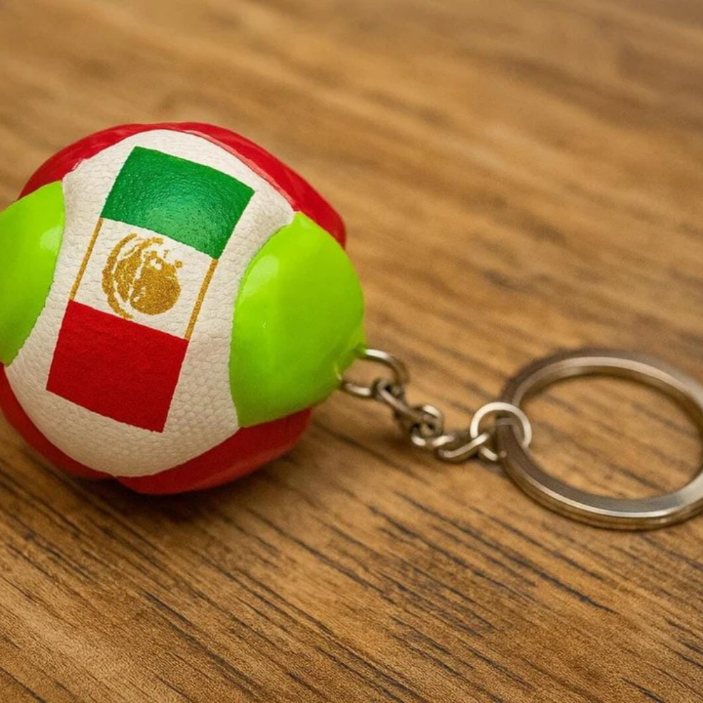 Handmade Soccer Mexico  Keychain | 2026 Football Souvenir