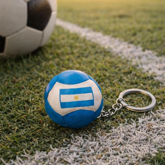 Handmade Soccer Argentina  Keychain | 2026 Football Souvenir