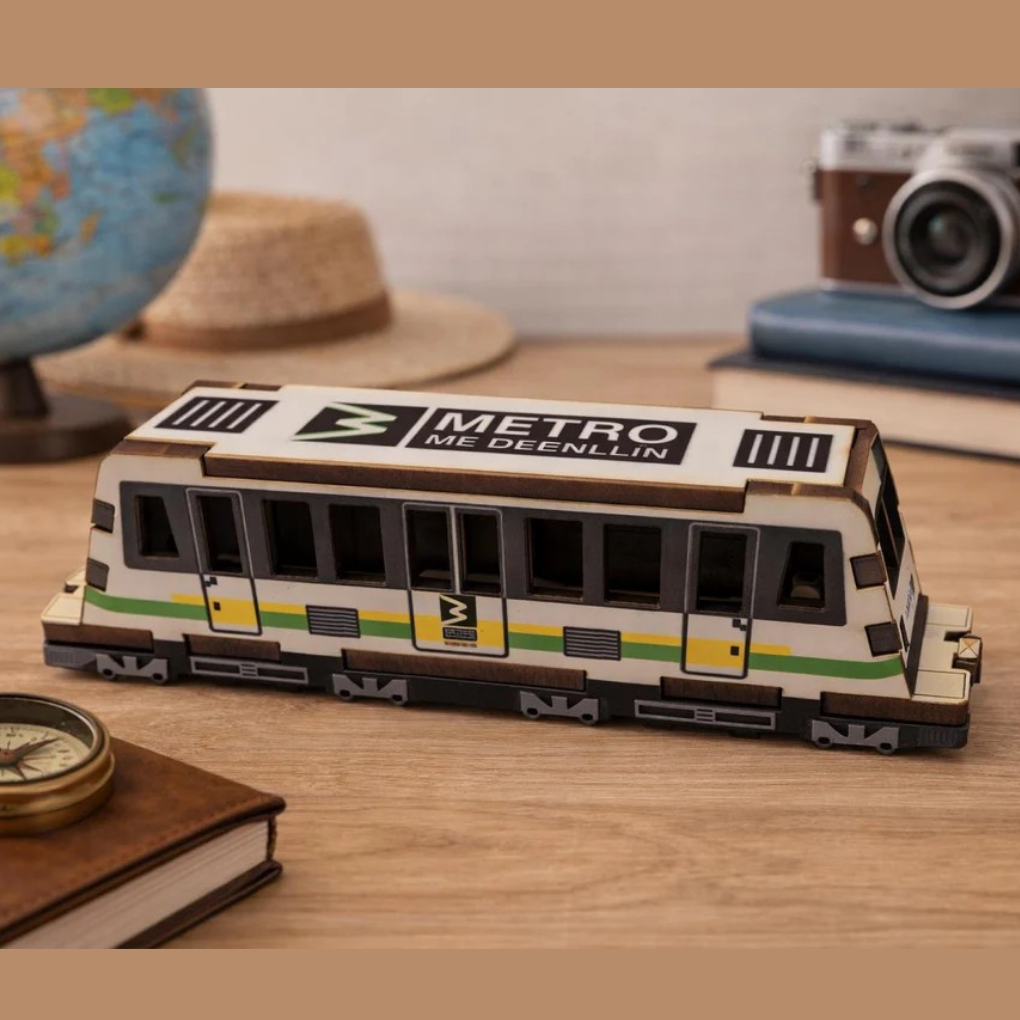 Medellín Metro Miniature Train | Colombian City Transport Souvenir