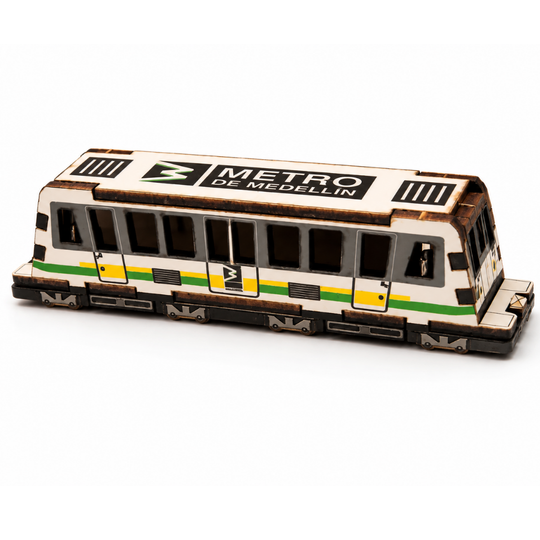 Medellín Metro Miniature Train | Colombian City Transport Souvenir