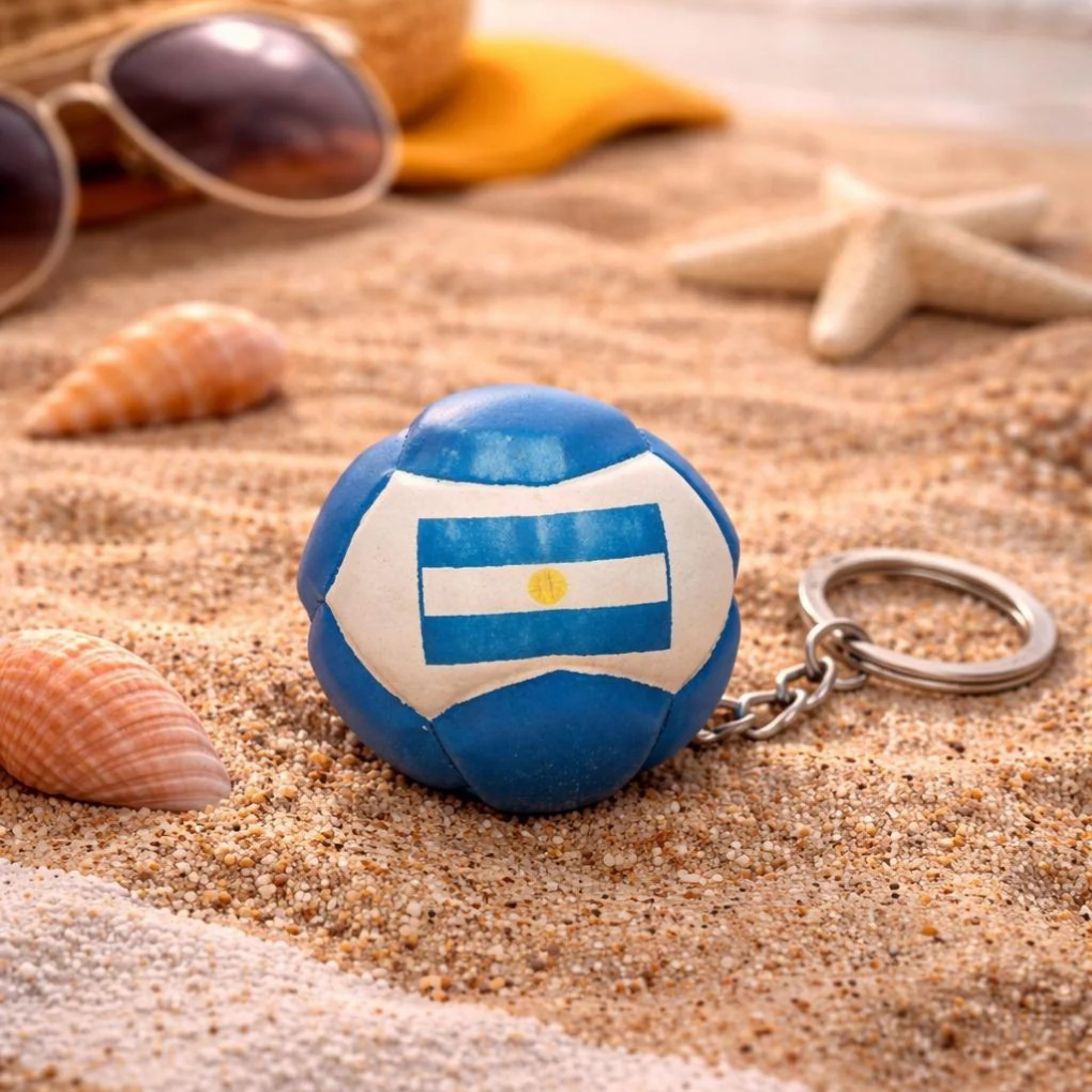 Handmade Soccer Argentina  Keychain | 2026 Football Souvenir