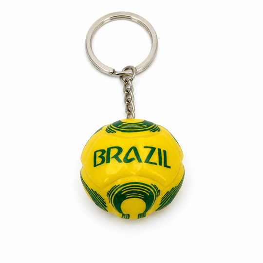 Handmade Soccer Brasil  Keychain | 2026 Football Souvenir