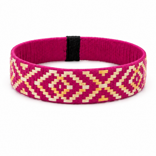 Handmade Colombian Caña Flecha Bracelet | Vueltiao Fiber Artisan Jewelry Gift