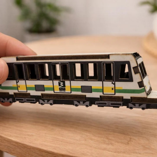 Medellín Metro Miniature Train | Colombian City Transport Souvenir