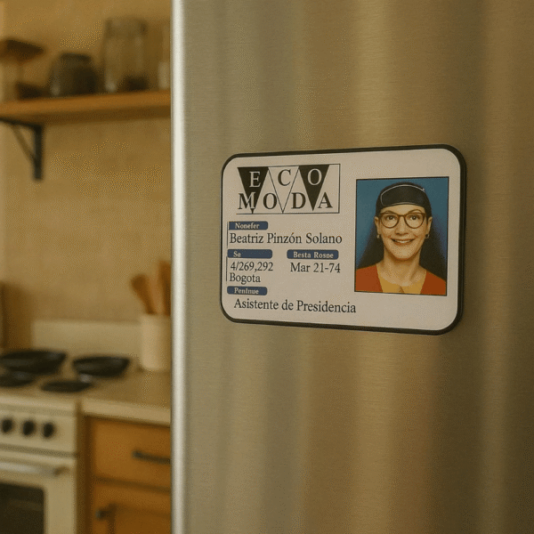 Strong MDF and metal magnet of Betty la Fea collectible