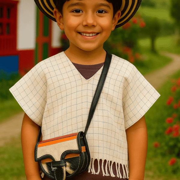 Handmade Colombian Kids Cultural Outfit