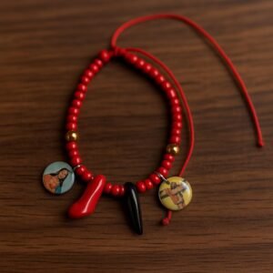 Azabache Bracelet for Kids – Multicolor Protection with Charm Options