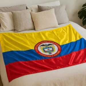 Colombian Flag Banner Textile
